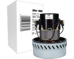 Sillar, stofzuigermotor 1200W H175 - 2-turbine - vervanging - geschikt voor industriele stofzuiger Karcher PUZZI NT Philips TRIATHLON Rowenta Bosch Starmix - 220V - 50/60Hz