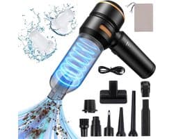 Huisstofmijt Stofzuiger - Draadloze Handstofzuiger - Draadloos - 20000Pa - Autostofzuiger - Krachtige Mini-Stofzuiger Voor Auto - PC - Huis - Keuken - Kieren En Hoeken - Stofzuiger - Hoog Vermogen - Kan Al As Zijn