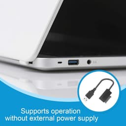 SATA naar USB Adapter - Plug & Play 13-pins Kabel voor Externe HDD, SSD en CD/DVD-ROM Speler — thumbnail 5
