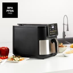 Grote Digitale Airfryer 8L XL met 8 Programma's - Gezond Frituren zonder Olie — thumbnail 5