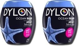Nieuwe Dylon 350g oceaanblauw Machine Dye Pod 2 Pack — thumbnail 1