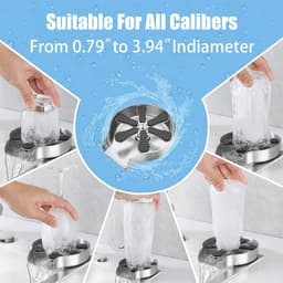 Glazen spoelmachine voor gootsteen - Automatische beker- en glasreiniger — thumbnail 5