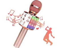 Kids Karaoke Microfoon Draadloos – Bluetooth KTV-Speaker Met Opname Voor Kinderen, Geschikt Voor Smartphone En Computer