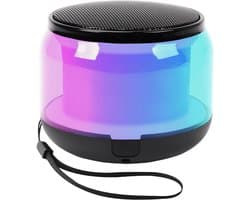 Draagbare Mini Bluetooth Speaker met 3D Ruimtegeluid en RGB Licht - Ideaal Cadeau