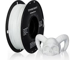 PETG Glasvezel Filament 1.75mm voor 3D Printers - Extra Sterk en Mat Wit - 1kg