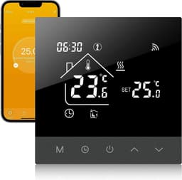 Slimme Programmeerbare WIFI Thermostaat voor Water Vloerverwarming met Touchscreen LCD — thumbnail 1