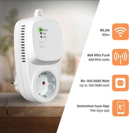 Draadloze Kamerthermostaat Set met Tuya Wifi App - Voor Elektrische Verwarming — thumbnail 4