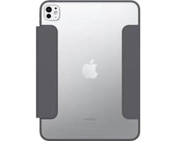 Dunne, Schokbestendige Folio Hoes voor iPad Pro 11" (2024) - Militaire Kwaliteit, Grijs