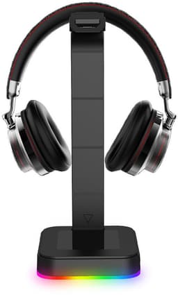 Headsetstandaard met 2 USB-poorten, headsetstandaard, hoofdtelefoonstandaard — thumbnail 3