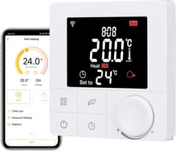 Slimme WiFi Thermostaat voor Verwarmingssystemen met Wekelijkse Programmatie en Spraakbesturing — thumbnail 1