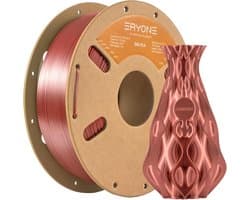 Silky Koperrood PLA Filament 1.75mm - 1kg Spoel voor 3D Printers