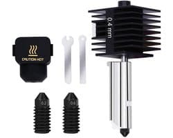 Hotend Verwarmingselement Set met Gehard Stalen Nozzles voor 3D Printer A1/A1 Mini
