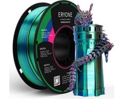 Zijde PLA Filament 1.75mm Tri-Color (Rood, Blauw, Groen) 1kg voor 3D Printer