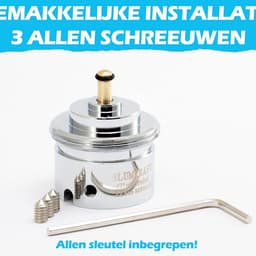 Robuuste Metalen Adapter voor Giacomini Radiatorventiel naar M30 Thermostaatkop — thumbnail 4
