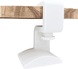 Koptelefoonhouder met Bureaubladklem (10–35 mm) – Wit – Onder Bureau – Duurzaam PLA — thumbnail 3