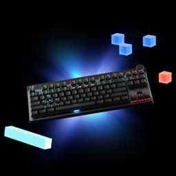 MCHOSE Mix 87 - Hall Effect - Magnetische Switch - Aluminium Behuizing - Gaming Keyboard - Mount Tai Switch - 80% Layout - Cherry Profile - PBT Double Shot - Zwart — thumbnail 3