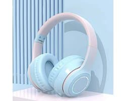 Draadloze Bluetooth-koptelefoon voor kinderen, met microfoon, stereogeluid, opvouwbaar en verstelbaar, geschikt voor kinderen en volwassenen, ideaal voor scholen.