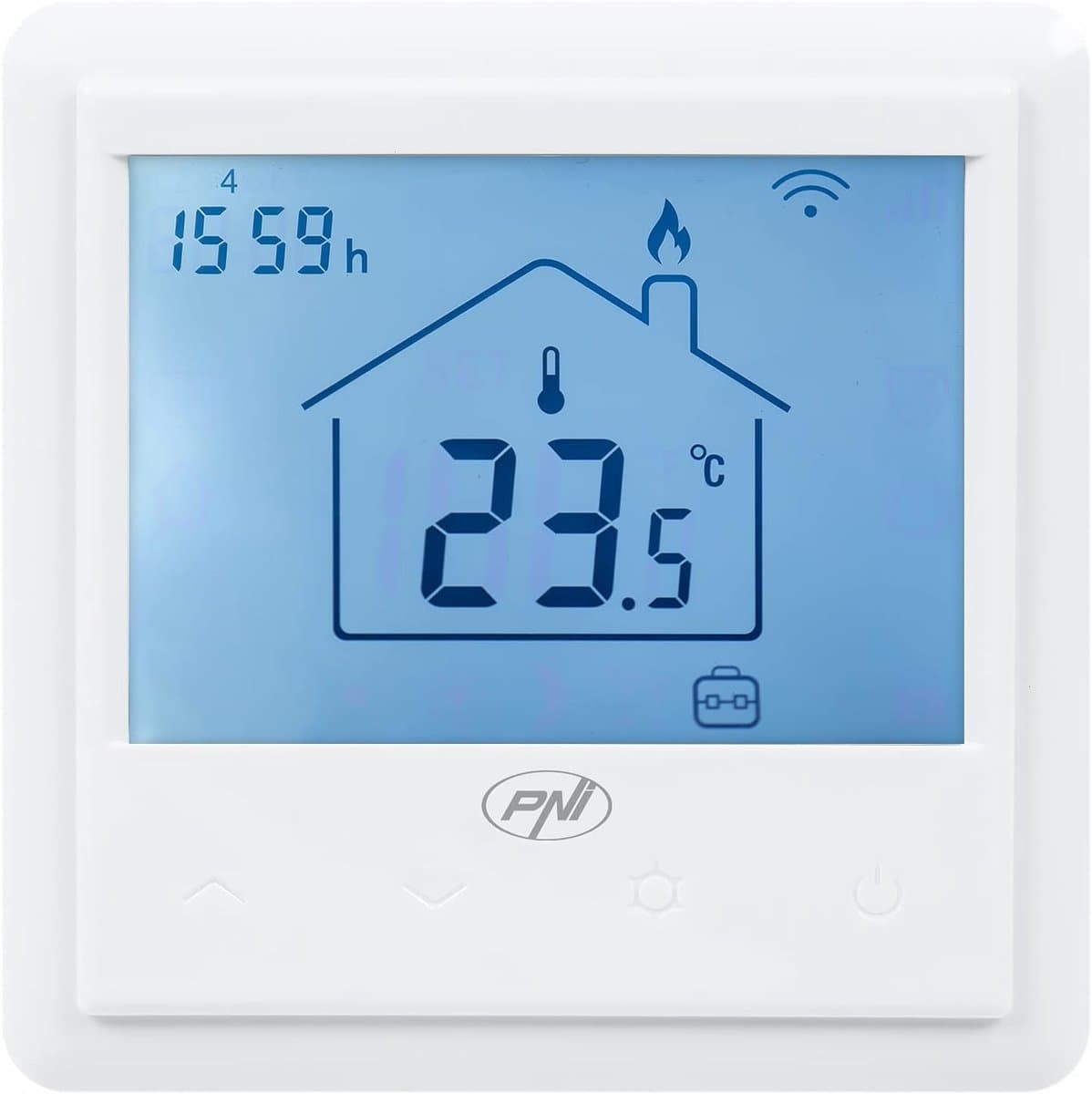 Slimme Wifi Thermostaat voor Elektrische Vloerverwarming - Tuya App Bediening — afbeelding 1