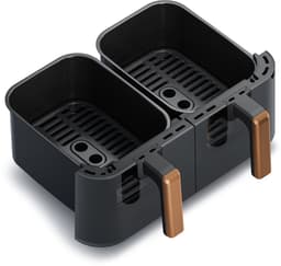 Princess 182272 Dubbele Airfryer - 2x 4.5L - 9 liter - 2 manden - XXL - Touchscreen - Kijkvenster - 12 programma's - 3100W — thumbnail 4