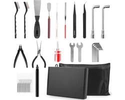 Uitgebreide 3D-printer Nabehandelingsset met Gereedschap voor Reiniging en Afwerking