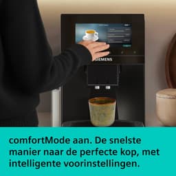 SIEMENS EQ900 iAroma TQ923E09 - Volautomatische espressomachine - Zwart — thumbnail 4