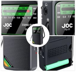 Natuurlijker leven - Full-Range Pocket Radio FM/AM/FW - draagbare radio - noodradio — thumbnail 3