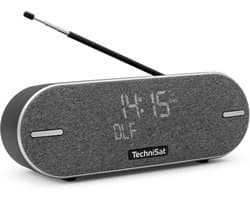 Draagbare Radio - Bluetooth Speaker - Muziek Luisteren - Waterafstotende Behuizing - 24 x 9 x 7.5 cm - Antraciet