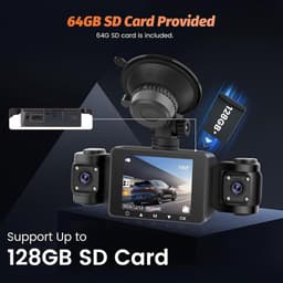 Dashcam 1080P Auto Camera met 2.4'' IPS Scherm en 170° Groothoek — thumbnail 5