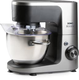 DOMO Keukenrobot “Delicioso" - Keukenmixer – Keukenmachine – 1200W – RVS Kom 4,5L – Incl. 10 Accessoires — thumbnail 1
