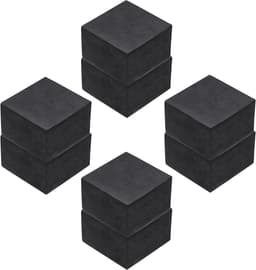 8pcs Anti-Vibratie Harde Rubberen Mats voor Wasmachine, 50mm Vierkante Pad voor Vibratie Isolatie, 30mm Dik, Geluidsreductie voor HVAC Compressor Airconditioning — thumbnail 1