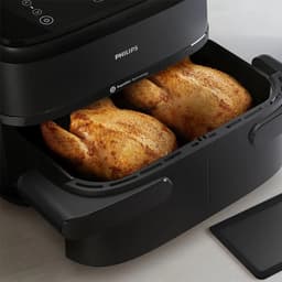Philips 1000 Series Dual Basket Airfryer - NA150/00 - Dubbele Mand - Flexible Basket - 7.1L - Tot 5 Personen — thumbnail 14