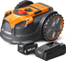 Robot Grasmaaier – Robotmaaier – Automatische Grasmaaier – Grasmaaimachine – Tuinrobot – Zonder Kabels – Geschikt Voor Tuinen Tot 200 M² — thumbnail 1