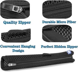 Gelpads voor gaming headsets - Zwart - Compatibel met diverse modellen - Comfortabel en duurzaam — thumbnail 4