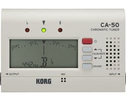 KORG CA-50 CHROMATISCHE STEMAPPARAAT Een draagbare stemoplossing in zakformaat