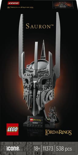LEGO Icons - The Lord of the Rings: De Helm van Sauron Bouwpakket voor Volwassenen en Woondecoratie - 11373 — thumbnail 1
