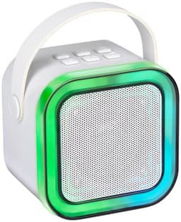 Mini Karaoke Set - Karaoke Microfoon Kinderen Bluetooth - Karaokesets met 8 RGB Lichtmodi en 5 Geluidseffecten - voor Volwassenen en Kinderen — thumbnail 4