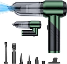 Sander Shop Handstofzuigerr, 15000PA met 3 Instelbare Niveaus, 4 in 1 Handheld Stofzuigers - 6000mAh Krachtige Auto Stofzuiger, voor Thuis, Auto, Kantoor, Huisdier — thumbnail 1