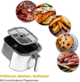 Grote Heteluchtfriteuse 6,5L met Touchdisplay en 3 Programma('s) voor Gezond Frituren — thumbnail 4