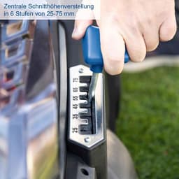 Accu Grasmaaier - Elektrische Grasmaaier - Grote Tuinen - Borstelloze Motor - 43 cm Maaibreedte — thumbnail 2