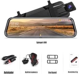 Nexvo® Dashcam Voor en Achter - Dashcam - Dashcam Voor Auto - Zwart - ‎35cm x 12cm x 9cm — thumbnail 4