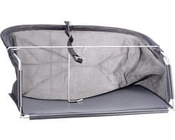 Grasopvangbak Grasmaaier - Opvangzak Gazon - Gazon Onderhoud - Duurzaam Polyester - 20 inch breed - Zwart