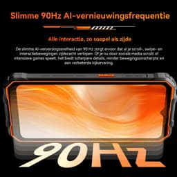 OSCAL MARINE 2 Robuuste Smartphone - Gemini AI - 24GB RAM+128GB ROM - 11000mAh Robuuste Telefoon - 6,56 Inch - IP68 IP69K - Dual SIM 4G - Android 15 - BT5.2 - NFC GPS - Oranje — thumbnail 4