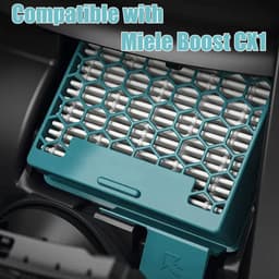2 stuks SF-HY 60 HEPA-filters geschikt voor Miele Boost CX1 stofzuiger — thumbnail 1