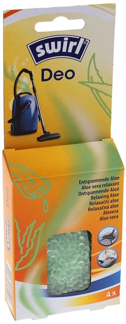 Swirl geurzakjes 'Ontspannende Aloë Vera' - 4 zakjes deo geur parels - stofzuigerverfrisser geurkorrels voor in de stofzuiger — thumbnail 2