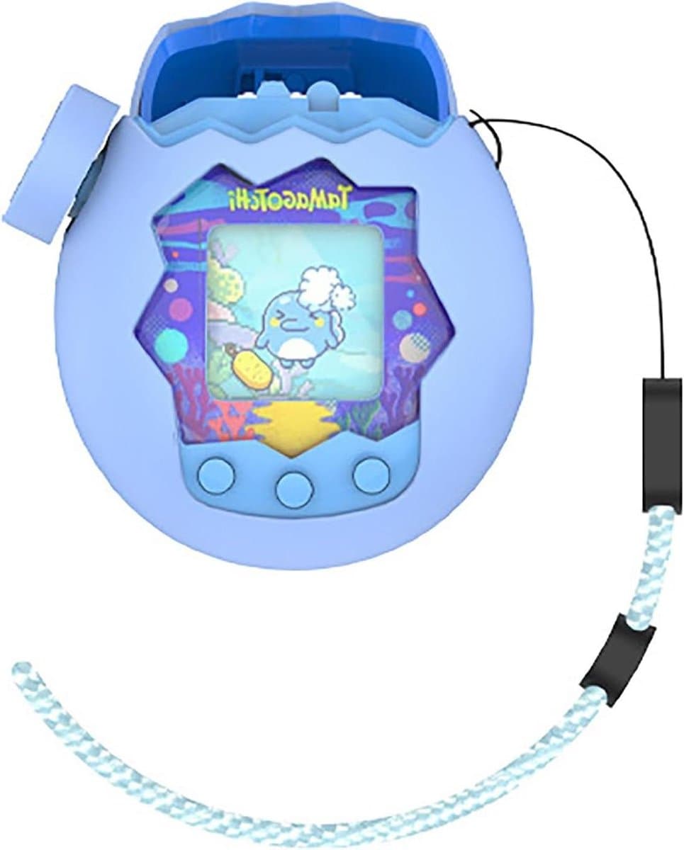 Allecto- Beschermhoes voor Tamagotchi Paradise - ultradun - schokbestendig krasbestendig - A-blauw - siliconen hoes - compatibel met Tamagotchi Paradise — afbeelding 1