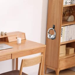 Allecto - Hoofdtelefoon Houder - Bureau Mount - Grijs - Headset Hanger - met Lijm - Game Controller - Houder - Geschikt voor Algemene Gaming - Grijs Model - Houder voor Hoofdtelefoon en Game Controllers op Bureau. — thumbnail 5