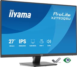 iiyama ProLite X2793QSU-B1 - 27 inch - QHD - IPS - USB-Hub (2x) — thumbnail 1