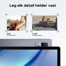 DOOGEE U13 VIP - Android Tablet - Gaming tablet - 32GB RAN + 256GB ROM /2TB - 13 inch - 11000mAh - Vier speakers -13MP + 5MP camera - 2.4G+5G Wifi - Bluetooth 5.0 - Face ID - met toetsenbord/gamepad/muis — thumbnail 5