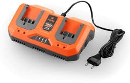 FUXTEC 40V Accu grasmaaier 51 cm FX-E2RM51 – 4-in-1 met 2x 4Ah accu, duolader, mulchfunctie en 50L opvangbak — thumbnail 3
