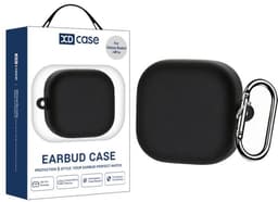 XDcase - hoesje geschikt voor Samsung Galaxy Buds 4 / 4 pro soft case cover - zwart - TPU hoesje Beschermhoes - Samsung Galaxy Buds 4 / 4 Pro Cover - Buds4 hoesje - gel hoesje met sleutelhanger — thumbnail 1
